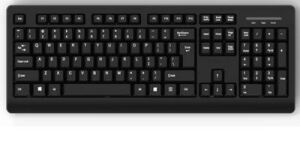 MediaRange MROS109 Tastatur Büro USB QWERTZ Deutsch Schwarz