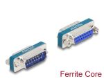 DeLOCK HF/EMI Entstörfilter D-Sub 15 Pin Stecker zu...