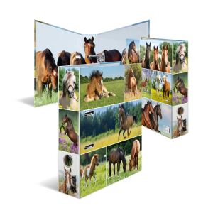 HERMA Motiv-Ordner A4 Animals Pferdewiese