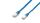 equip Patchkabel Cat.6A S/FTP 5m mit Nasenschutz blau