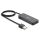 Lindy 42986 Schnittstellen-Hub USB 2.0 480 Mbit/s Schwarz