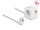 DeLOCK Steckdosenwürfel mit Verlängerungskabel 3-fach mit Kindersicherung und USB PD 3.0 Ladegerät 20 W, 1,5 m Kabel, weiß