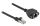 DeLOCK Netzwerk Verlängerungskabel S/FTP RJ45 Stecker zu RJ45 Buchse Cat.6A 25 cm schwarz