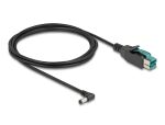 DELOCK PoweredUSB Kabel Stecker 12 V zu DC 5,5 x 2,1 mm 2 m