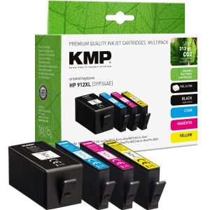 KMP 1765,4005 Druckerpatrone 4 Stück(e) Kompatibel Hohe (XL-) Ausbeute Cyan, Schwarz, Gelb, Magenta