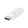 LogiLink CV0100 Kabeladapter DisplayPort HDMI Weiß
