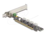 DELOCK PCI Express x16 Karte zu 4 x intern SFF-8654 4i NVMe