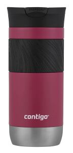 CONTIGO 2155587 Reisebecher 590 ml Schwarz, Pink, Silber Edelstahl