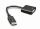 Gembird A-DPM-DVIF-002 Videokabel-Adapter 0,1 m DisplayPort DVI Schwarz