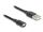 DELOCK USB Ladekabel magnetisch (88165) 1 m schwarz