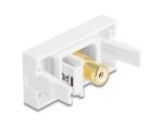 DELOCK Easy 45 Modul Cinch Buchse zu Cinch Buchse vergoldet
