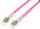 equip LWL Duplex Jumper LC/LC 50/125µm OM4 LSOH 5m, violett