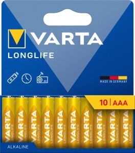 Varta 4103101761 Einwegbatterie AAA Alkali