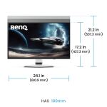 BenQ EX271UZ Computerbildschirm 67,3 cm (26.5") 3840 x 2160 Pixel 4K Ultra HD OLED Schwarz, Weiß