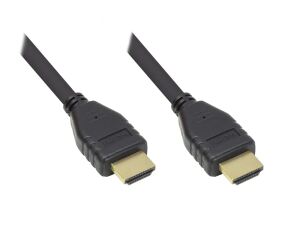Alcasa GC-M0135 HDMI-Kabel 0,5 m HDMI Typ A (Standard) Schwarz