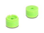 DeLOCK Kabelverbinder RJ45 Buchse zu RJ45 Buchse Cat.6A mit M20 Gewinde und zwei Dichtungen für Slim Kabel IP68 staub- und wasserdicht