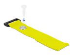 DeLOCK Klett-Kabelbinder mit Schlaufe und...