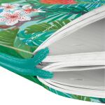 Herlitz Ladylike Jungle Notizbuch A4 80 Blätter Grün, Mehrfarbig
