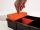 DeLOCK Sortimentsbox mit 11 Fächern 220 x 155 x 60 mm orange / schwarz