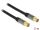 DELOCK Antennenkabel IEC Stecker > IEC Bu RG-6/U 5m schwarz