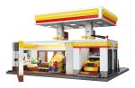 Jamara CaDA Shell Tankstelle mit Shop und Waschanlage Bricks