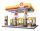 Jamara CaDA Shell Tankstelle mit Shop und Waschanlage Bricks