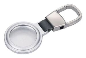 TROIKA AIRTAG HOLDER Schlüsselring Silber