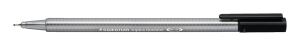 Staedtler Triplus Fineliner Fein Schwarz 4 Stück(e)