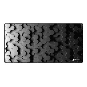 Sharkoon SKILLER SGP30 Big Hex Gaming-Mauspad Schwarz