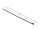 DELOCK Kabelbinder mit flachem Kopf L 150 x B 3,6 mm 100 Stk