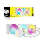 Corsair iCUE LINK TITAN RX RGB Prozessor All-in-One-Flüssigkeitskühler 12 cm Weiß 1 Stück(e)