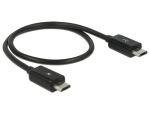DeLOCK 83570 USB Kabel USB 2.0 0,3 m USB B Schwarz