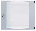 Intellinet 19" Wandverteiler mit Schwenkrahmen, 12 HE, 593 (H) x 540 (B) x 600 (T) mm, Flatpack, grau
