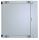 Intellinet 19" Wandverteiler mit Schwenkrahmen, 12 HE, 593 (H) x 540 (B) x 600 (T) mm, Flatpack, grau