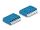 DELOCK LWL Kupplung HD LC Hexaplex Bu zu LC Hexaplex Bu bla