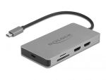 DELOCK USB Type-C Dockingstation 4K - Dual HDMI MST