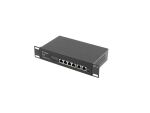 Lanberg RSFE-4P-2FE-60 Netzwerk-Switch Unmanaged Fast Ethernet (10/100) Power over Ethernet (PoE) 1U Schwarz