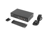 Lanberg RSFE-4P-2FE-60 Netzwerk-Switch Unmanaged Fast Ethernet (10/100) Power over Ethernet (PoE) 1U Schwarz
