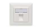 Digitus Leerdose für Keystone Module, Rahmen 80x80 mm + Zentralplatte 50x50 mm