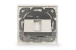 Digitus Leerdose für Keystone Module, Rahmen 80x80 mm + Zentralplatte 50x50 mm
