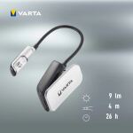Varta 16618 Schwarz, Silber Clip Taschenlampe LED