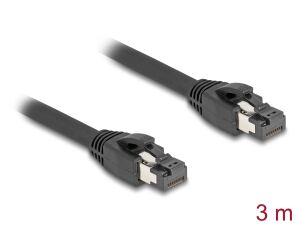 DELOCK RJ45 Netzwerkkabel Cat.8.1S /FTP 3m bis 40 Gbps