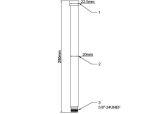 WL-Antenne Delock N-Buchse 6-8dBi starr outdoor weiß