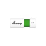 MediaRange MR973 USB-Stick 32 GB USB Typ-A 2.0 Grün, Weiß