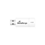 MediaRange MR973 USB-Stick 32 GB USB Typ-A 2.0 Grün, Weiß