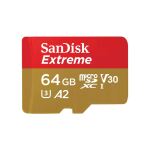 SanDisk Extreme 64 GB MicroSDXC UHS-I Klasse 10