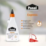 Ponal Holzleim Express, Flasche mit 550g, 9H PN10X