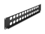 DELOCK 19 D-Typ Patchpanel 24 Port 2 HE schwarz