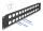 DELOCK 19 D-Typ Patchpanel 24 Port 2 HE schwarz