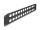 DELOCK 19 D-Typ Patchpanel 24 Port 2 HE schwarz